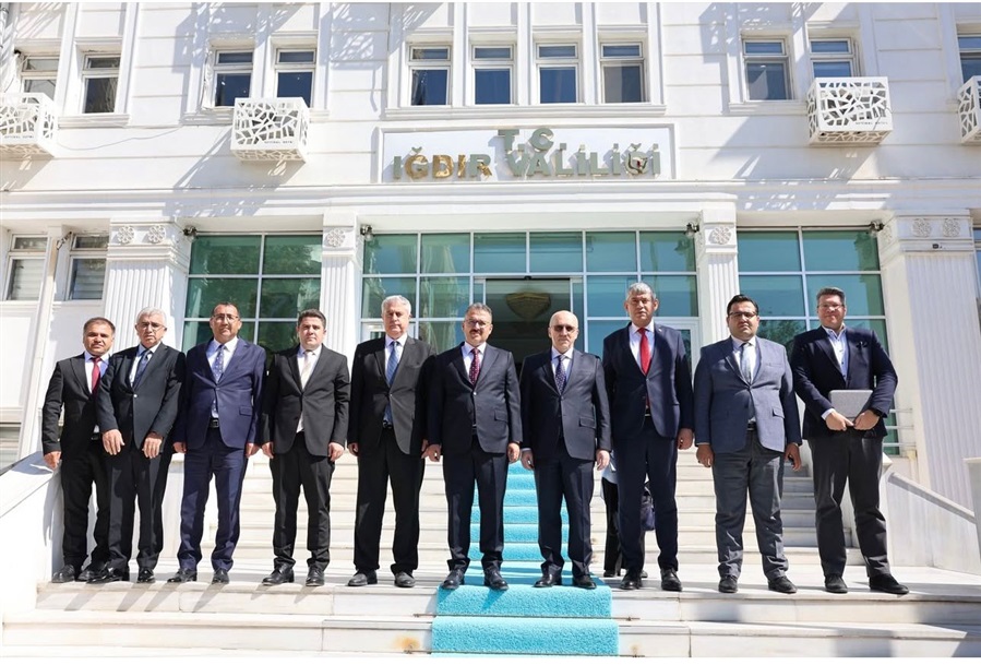 Bakan Yardımcımız Sayın Sezai UÇARMAK'ın Iğdır Valiliği Ziyareti