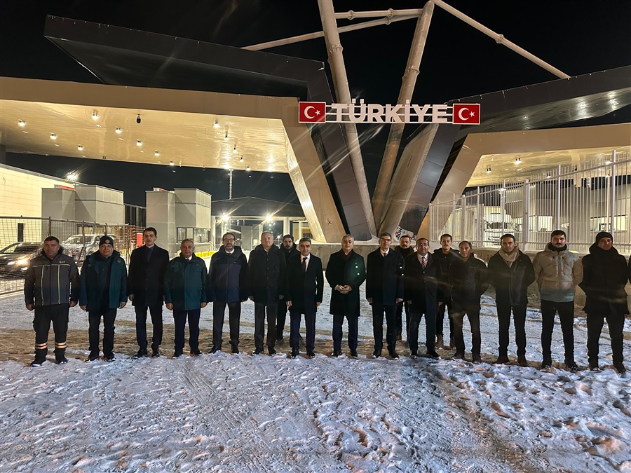 Gümrükler Genel Müdürümüzün Gürbulak Gümrük Sahası Ziyareti