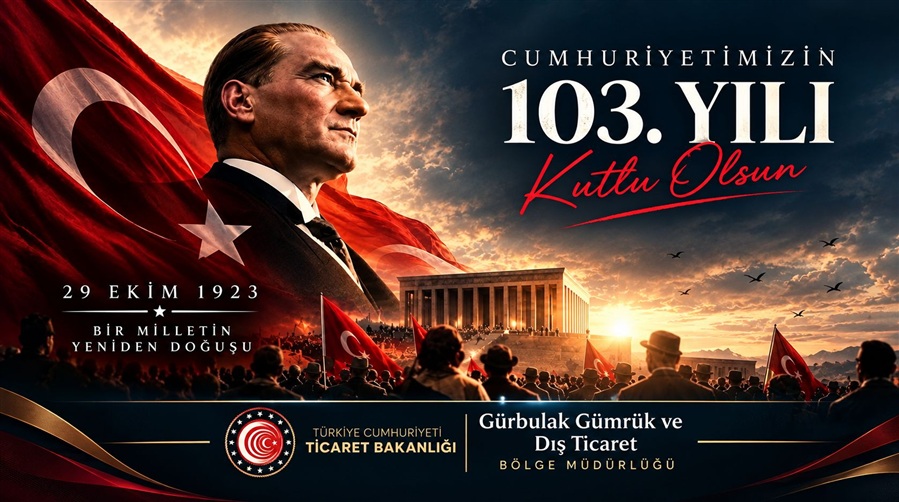 29 Ekim Cumhuriyet Bayramımız Kutlu Olsun!